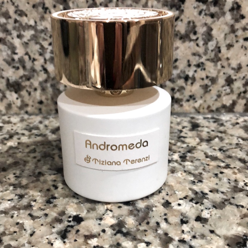 Tiziana Terenzi fragrance Andromeda. Used once.